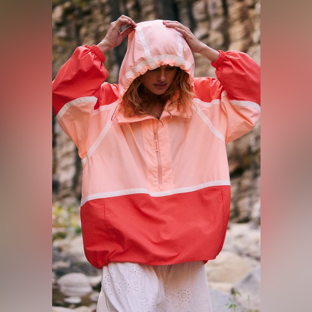 Free People Like The Wind Logo Jacket
